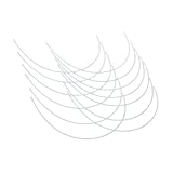 Angoily Armatures pour Soutien-Gorge à Anneaux en Acier 50 Paires Unisexes Couleur Métal...