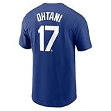 Nike Los Angeles Dodgers Shohei Ohtani 2025 World Series Champions Name & Number T-Shirt - Royal (US, Alpha, Medium, Regular, Regular, Blue)