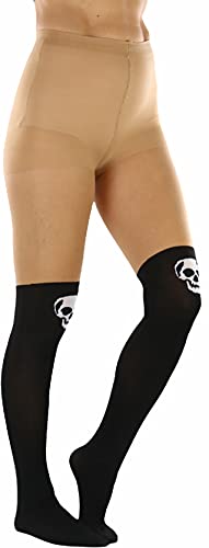 Image of ToBeInStyle Women's Cute Thigh High Printed Character Tights