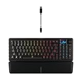 Facteur de forme compact de 96 % : un clavier complet avec touches fléchées, un pavé tenkey, un écran LCD brillant, 6 touches G programmables et un cadran rotatif dans un cadre super compact qui correspond à peu près à la taille d'un clavier TKL