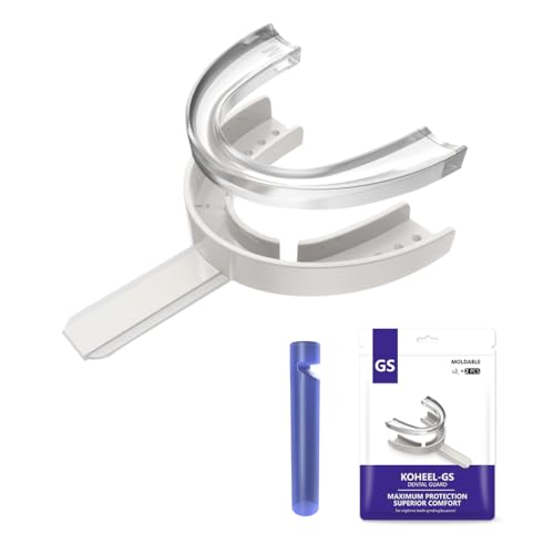 Attelle de dentition bruxisme KOHEEL malléable et plateau ajustement grande taille