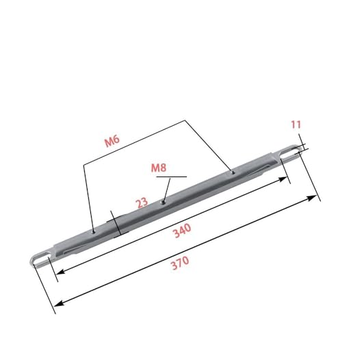 Soporte de barra equilibrio multifuncional para C400X con base de expansion transversal 3