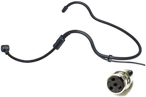 Professional Headset Microphone with 4PIN XLR for uhf Wireless Karaoke Microphone System For Stage microphone home karaoke school meeting speech church