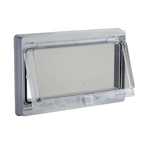 Ventanilla plastique IP55 180x78mm stop humidité armoire - 2