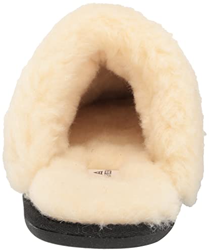 Staheekum Women's Cozy Slide Slipper, Black, 113