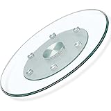 ★【Antikollisionskantendesign】 Die Glaskante ist glatt und stromlinienförmig, rund und schön, zart und glatt, es ist sicher, die Hände beim Drehen nicht zu verletzen, Kinder haben keine Angst vor Berührungen und schützen die Sicherheit von Familienmitgliedern.