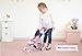 KOOKAMUNGA KIDS Baby Doll Stroller – Easy Fold Stroller - Foldable Baby Stroller for Dolls - Play Stroller w/Retractable Canopy & Soft Grip Handle - Ideal for Baby Dolls up to 18