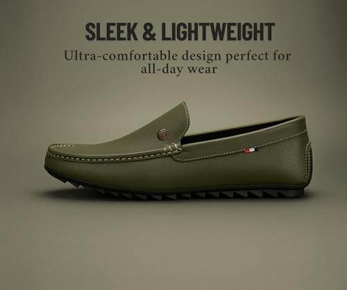 Image of Kraasa Men Stylish Causal Loafers | Premium Outdoor| Lighweight Slip-On's | Soft Cushioned Insole | Super Flexible, Comfortable for Men