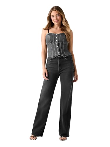 GUESS Bustier Eco Cecile top sans manches noir chic durable - 2