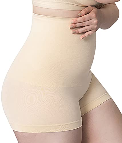 Shapermint High Waisted Body Shaper Boyshorts Tummy Control Waist Slimming and Back Smoothing Shapewear for Women Plus Size Nude Shapermint High Waisted Body Shaper Boyshorts Tummy Control Waist Slimming and Back Smoothing Shapewear for Women Plus Size Nude