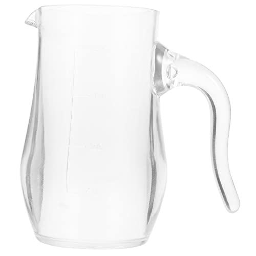 OFFSCH Acrylic Wine Dispenser Liquor Divider Reusable Decanter Handle Perfect for Home