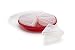 Fox Run 55426 Pie Saver, 10-Inch, Plastic, Red