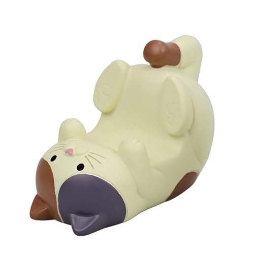 Mevodeata Cat-Shaped Phone Stand Animal Resin Gifts for Cat Lovers Home & Office Fashion Accessories(White)
