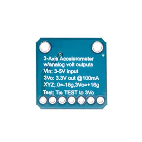 Módulo de aceleración analógico ADXL335 ± 16G para proyectos educativos y prototipos rápidos 6
