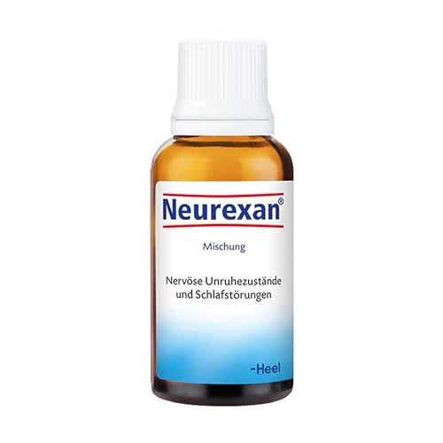 Neurexan Tropfen 30ml Die natürliche Alternative zu Schlaftabletten | Einschlafhilfe bei nervöser Unruhe und Schlafstörungen | Beruhigt und entspannt am Tag - fördert den Schlaf in der Nacht