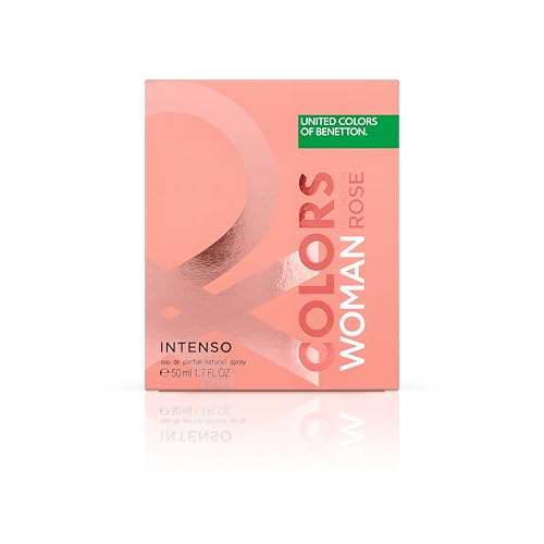 Image of United Colors of Benetton Colors Rose for Women Intenso Eau de Parfum 50ml