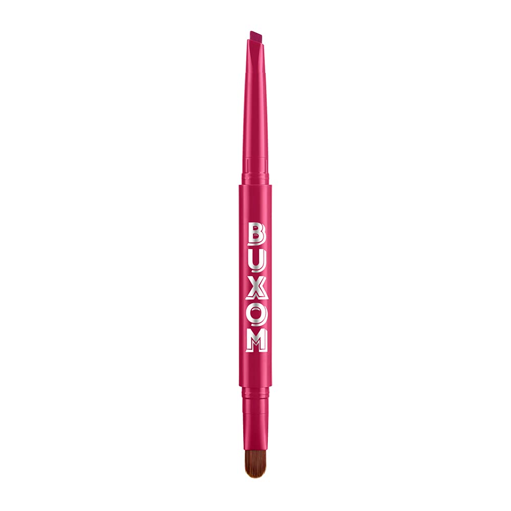 Power Line Plumping Lip Liner, Long Lasting, Waterproof & Retractable Lip Pencil, Moisturizing Formula with Peptides & Vitamin E, Matte Finish, Cruelty-Free, No Sharpening Needed