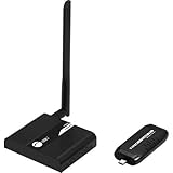 SIIG USB-C AV Wireless Extender Kit, AV Transmitter & Receiver for HDMI Devices - 1080P 30M -...