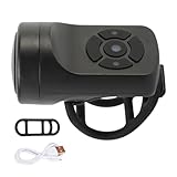 di ricarica per bicicletta - Allarme super forte da 120 dB, segnale ciclistico, multitono con batteria ricaricabile | per bici per viaggi in bicicletta Aumentando l