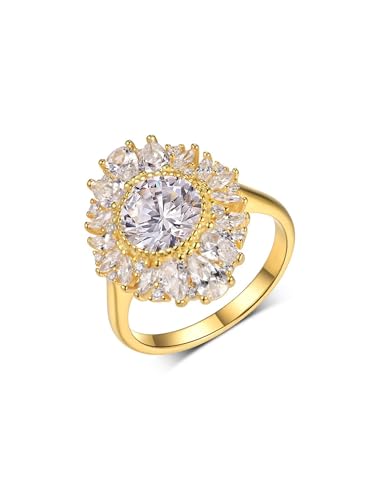 Bague de fiançailles moissanite D VVS1 éclat luxueux en argent 925