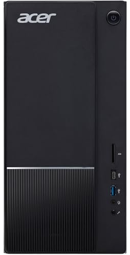 Image of acer Aspire Business Desktop (Intel i5-14400, 16GB DDR5, 1TB PCIe SSD, Intel UHD 730, 300W PSU, WiFi 6E, Bluetooth 5.3, RJ-45, 2 HDMI, Win 11 Pro) (Renewed)