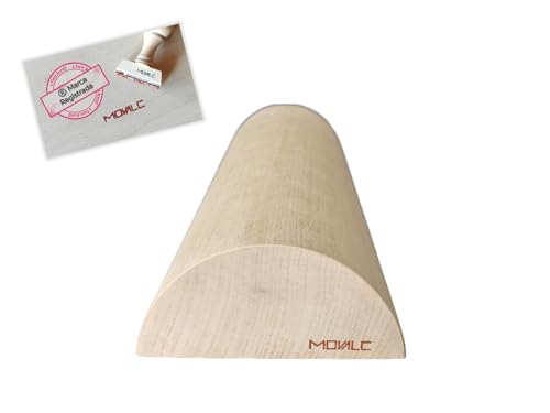 Entrenadores de equilibrio | Movalc Tronco Propiocepción Eutonía Suelo Pélvico 5p - Una Pieza Sin Uniones - Medida Oficial 50x16x7.5 Talla M Para N Pie De 37 A 40 Incluidos Para Rehabilitación Yoga Pilates O Calistenia