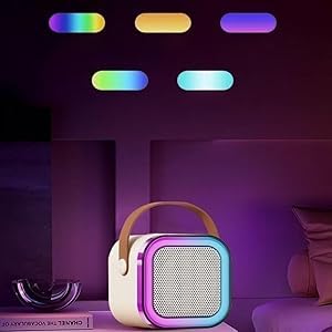 Image of PerfX Wireless Karaoke Speaker with Microphone | Portable Bluetooth Speaker for Singing & Gifting with Voice Changer | Upto 8+ Hours of Playback | Bluetooth v5.3, SD Card & AUX in