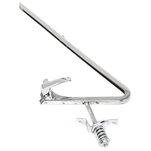 GMLFO for Ford for Mustang 1967 Vent Window Inside Glass Frame with Handle Stainless Left Side C7ZZ-6521609A LZY0948