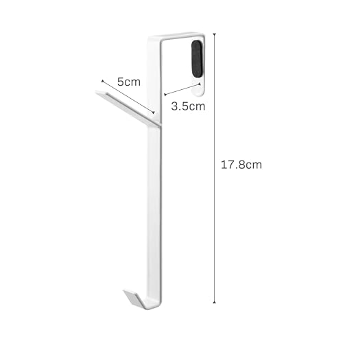 Image of YAMAZAKI Home Smart Over The Door Hook - Hanging Coat Rack - Steel