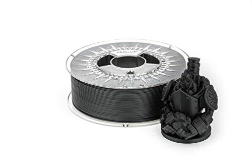 extrudr® PLA NX2 MATT ø1.75mm (2.5kg) 'SCHWARZ MATT' - 3D Drucker Filament - Made in Austria