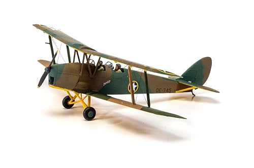 AIRFIX, Standard Model Set, A02106A de Havilland Tiger Moth Model Building Kit, Plastic Plane Kits for Adults & Children 8+ - Image 2