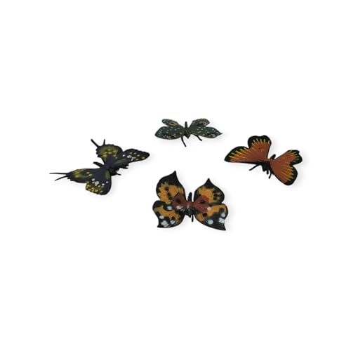 Image of Small Kids Sea & Wild Animal Toys Sets for Fun, Educational, Spark Imagination and Learning (Multi Choice Sets) (Butterfly) 12pcs