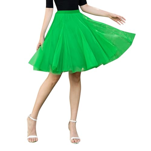 Jupe plissée en tulle pour femme haute au genou élégante de qualité pour déguisement 2026
