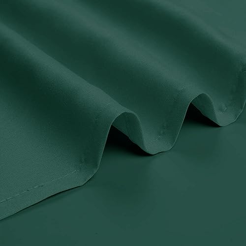Yorkshire Bedding King Size Fitted Sheets 25 CM Deep Emerald Bed Sheets with Elastic Corners Soft Brushed Microfiber Fabric Breathable Shrinkage & Fade-Resistant Bedsheets - Image 2