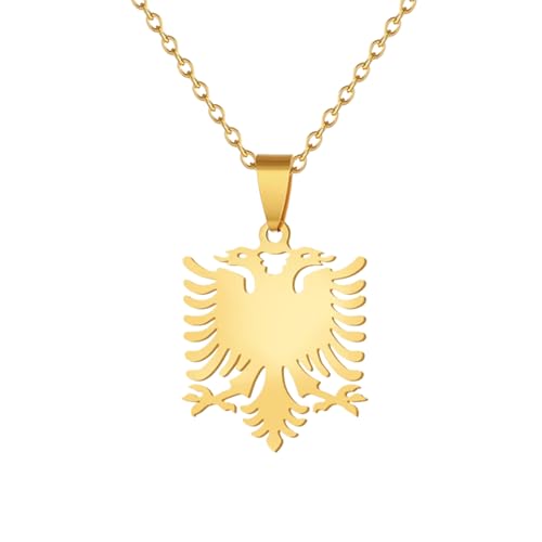 N-Made Beautiful Albanian Eagle �l�b�N���X - �A���o�j�A �C�[�O�� �y���_���g �l�b�N���X ���f�B�[�X �����Y - �C�[�O���X �`�F�[�� - �A���o�j�A �C�[�O�� �y���_���g �l�b�N���X �����b�L �⃁�b�L �W���G���[ �G