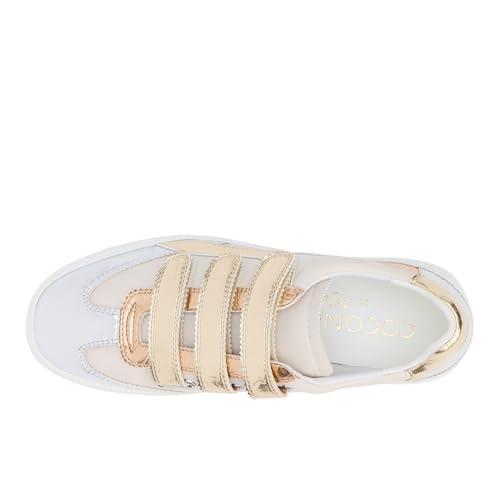 Image of Coconuts by Matisse Womens Lizzie Slip On Sneakers Shoes Casual - Gold
