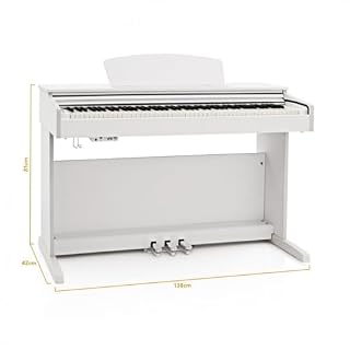 DP-10X White Piano Numérique 88 Weighted Keys avec tabouret et casque - Les Beatles, Paul McCartney, John Lennon, RIngo Starr, George Harrison DP-10X White Piano Numérique 88 Weighted Keys avec tabouret et casque – Image 7