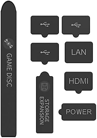 Dust Filter for Xbox Series X Console- 8 Silicone Dust Plugs, Anti-Dust Vent Cover Dustproof Case X-Series X Accessories