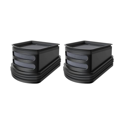 Vacuum Cleaner Roller Brushes Mops Cloths HEPA Filters Accessories Spare Parts for OSOTEK H200,Compatible for Xiaomi Truclean W10 Pro(2 x Filters)