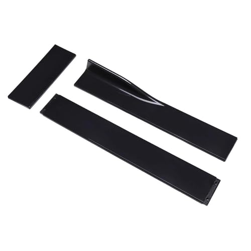 Faldones laterales universales de 2m para parachoques de coche kit de 6 unidades 4