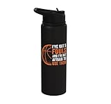 I've Got 5 Fouls,Basketball Defense Players, Funny Defender Stainless Steel Insulated Water Bottle