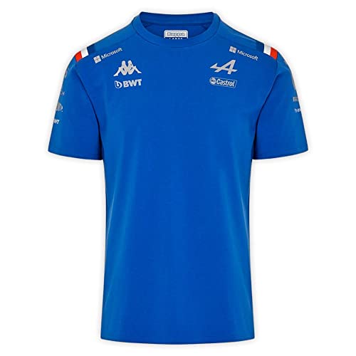 Kappa Arhom Alpine F1, Camiseta Unisex Adulto, Azul Blue , Xl Kappa Arhom Alpine F1, Camiseta Unisex Adulto, Azul Blue , Xl