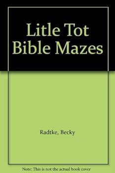 Paperback Litle Tot Bible Mazes Book