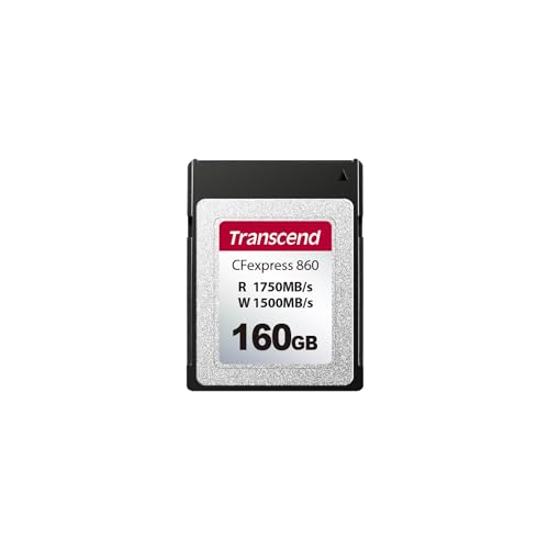Carte CFexpress Type B Transcend CFE860 160GB pour enregistrer vos vidéos haute définition