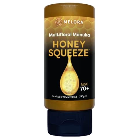 Melora 100% Pure Mānuka Honey Squeeze Bottles Cover