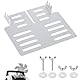 Wärmebetriebenes Ofenventilator-Montagezubehör, Hohles Design Holzofenventilatorhalterung für Mr. Heater Buddy MH9BX, MH12HB, MH18B, Edelstahl Außenbefestigungszubehör für Kaminventilatoren