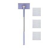 Léger et Maniable: Grâce à son design portable et ultra-léger, ce balai nettoie sans fatigue les surfaces multiples et atteint aisément les angles oubliés. Parfait pour entretenir le salon ou la salle de bain en maintenant une propreté impeccable avec un minimum d'effort