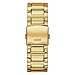 GUESS Stainless Steel Gold-Tone Crystal Embellished Bracelet Watch with Day, Date + 24 Hour Military/Int'l Time. Color: Gold-Tone (Model: U0799G2)
