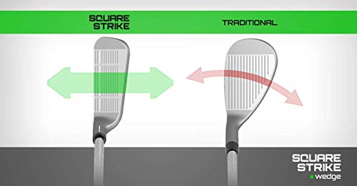 Square Strike Wedge -Pitching & Chipping Wedge for Men &
