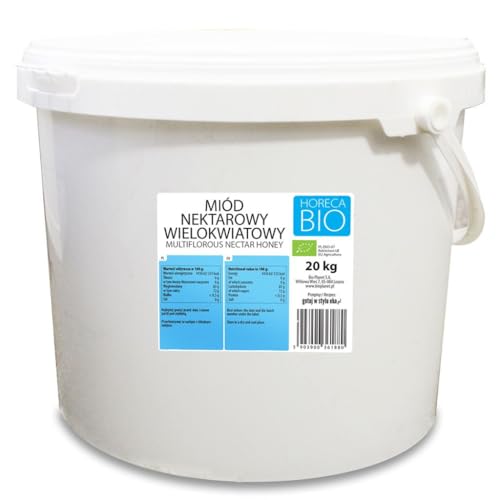 Miel de nectar multifleurs bio Horeca 20 kg pour professionnels